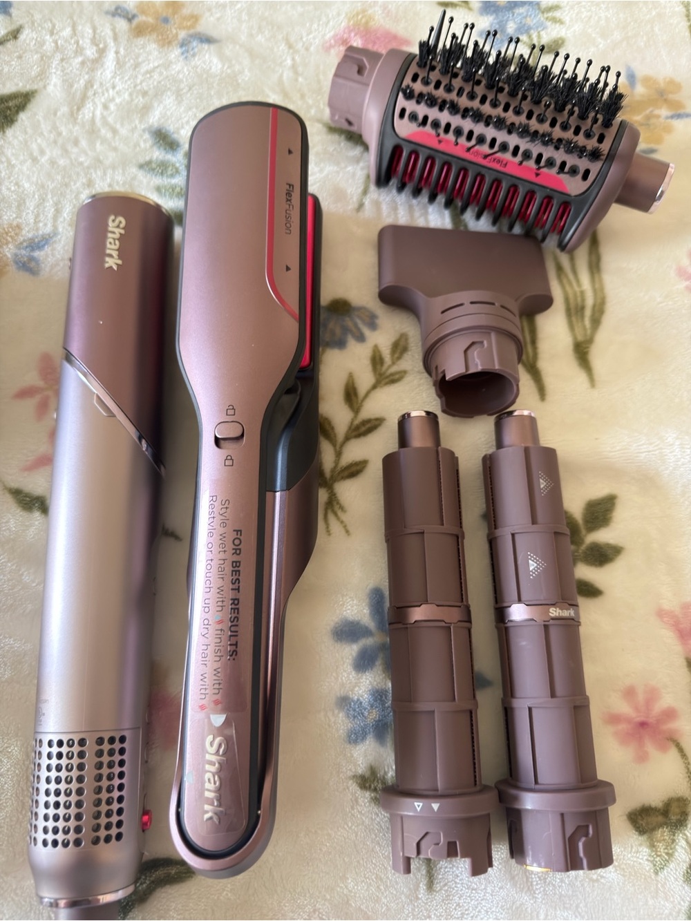 Shark FlexStyle Hair Tool Set in Mauve like new ✨💜